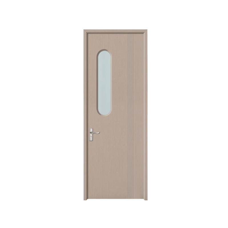 XP-6016 Interior MDF Wooden Panel Door With Glass Window