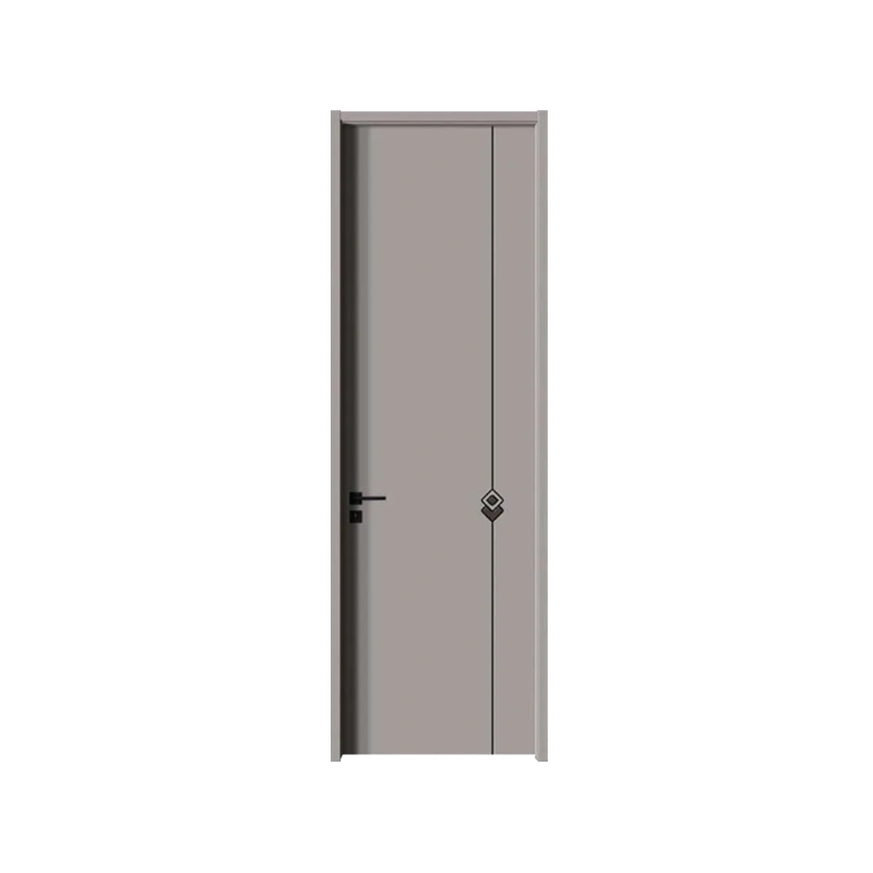 8042 Wood Veneer Painting MDF Interior Flush Door