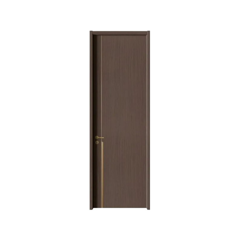 8001 Wooden Plastic Composite WPC PVC Door for Bedroom