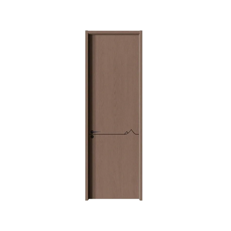 7036 Elegant Bedroom Wood Plastic Ecological Door Panel