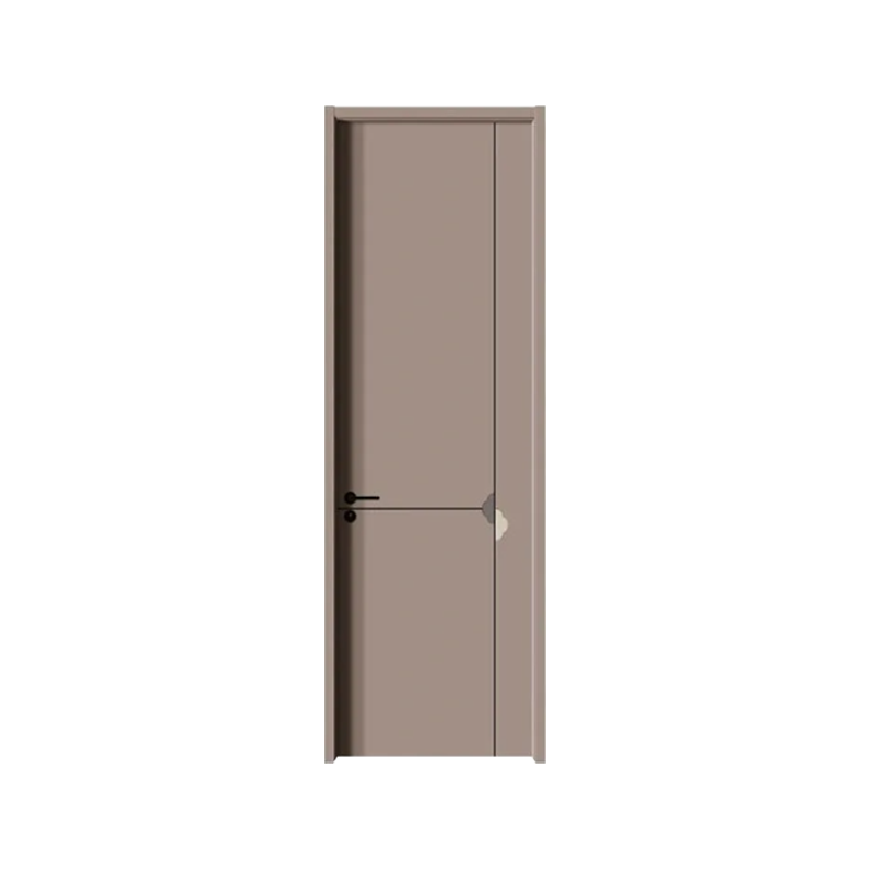 6079 European Veneer WPC Bedroom Waterproof Plywood Door