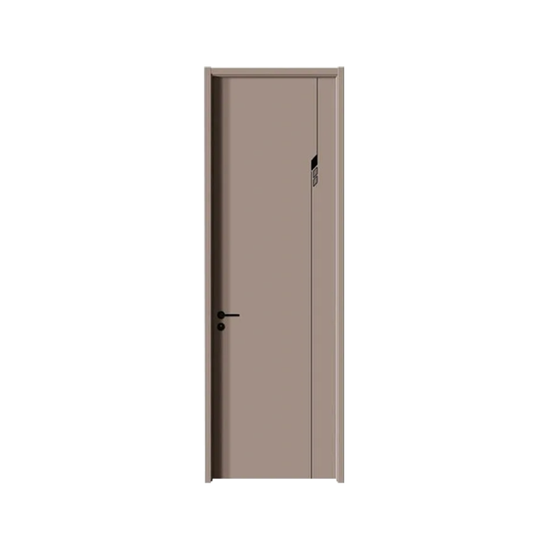 6080 European Veneer WPC Bedroom Waterproof Plywood Door