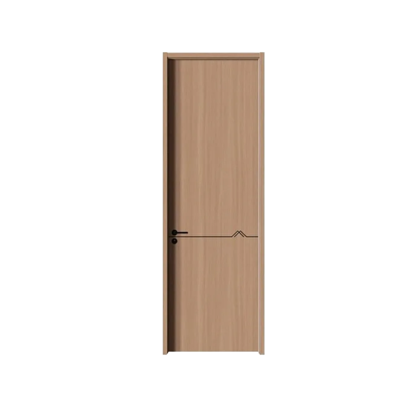 7032 Hotel Bedroom Soundproof PVC Wood Panel Door