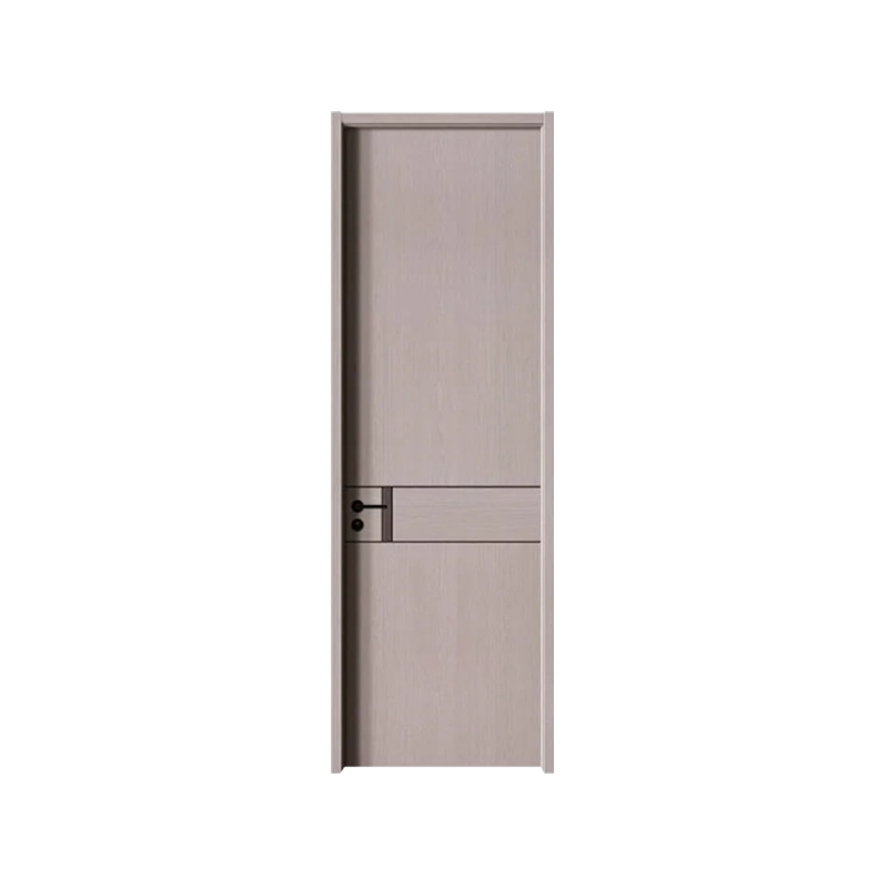 6008 Simple Design Bedroom Interior Solid Wood PVC Door