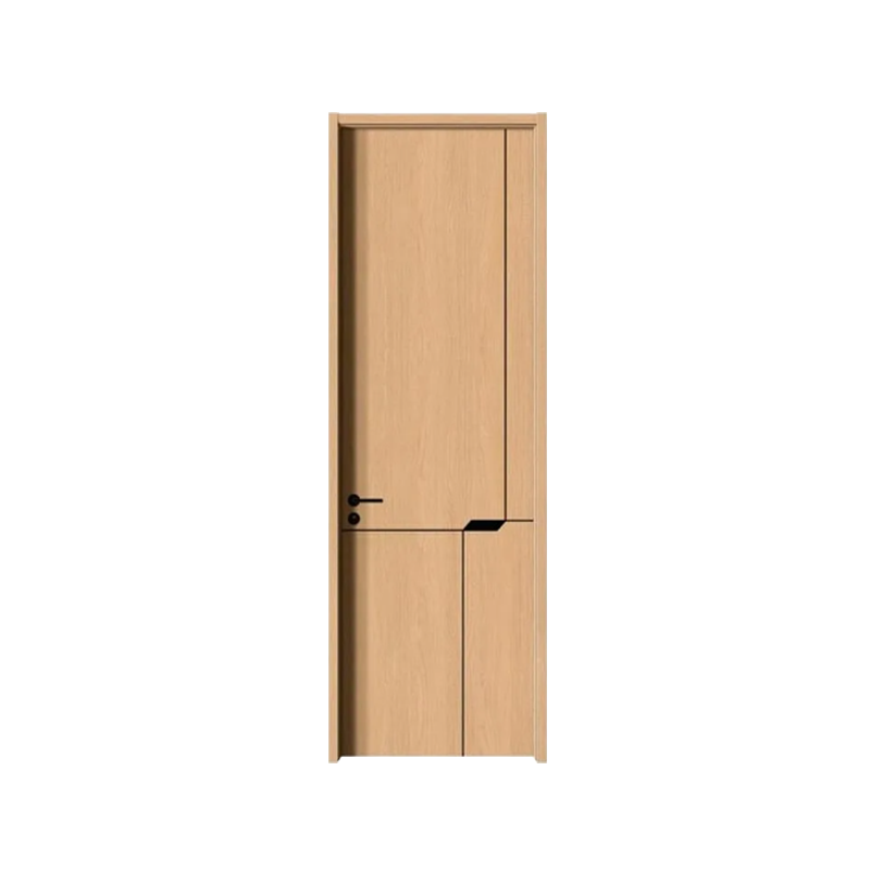 6075 Modern Waterproof MDF/PVC Interior Wooden Door