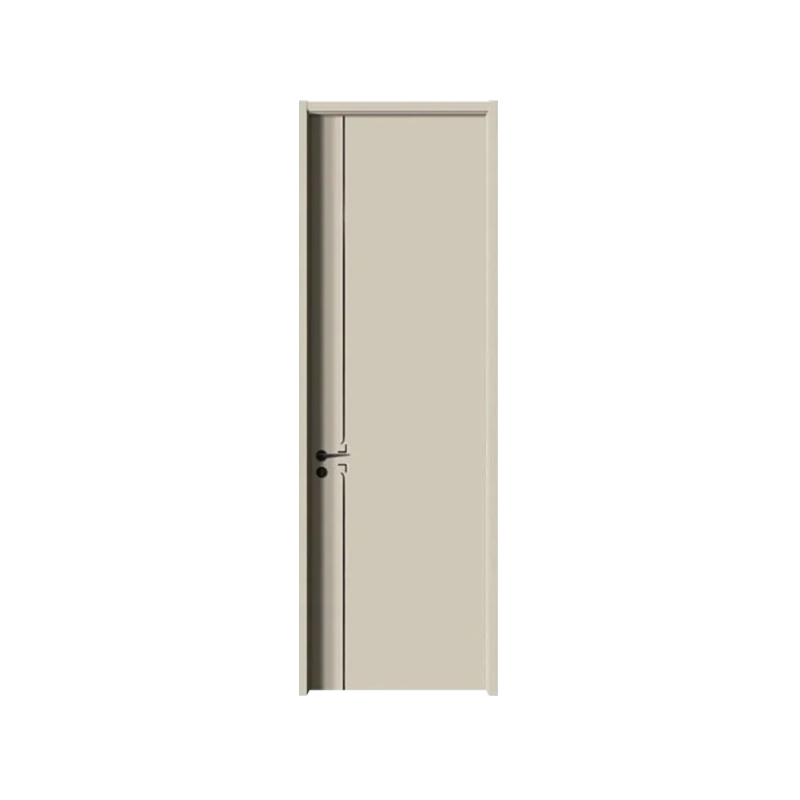 8041 Modern Flush Laminated Veneer Interior Wooden Door